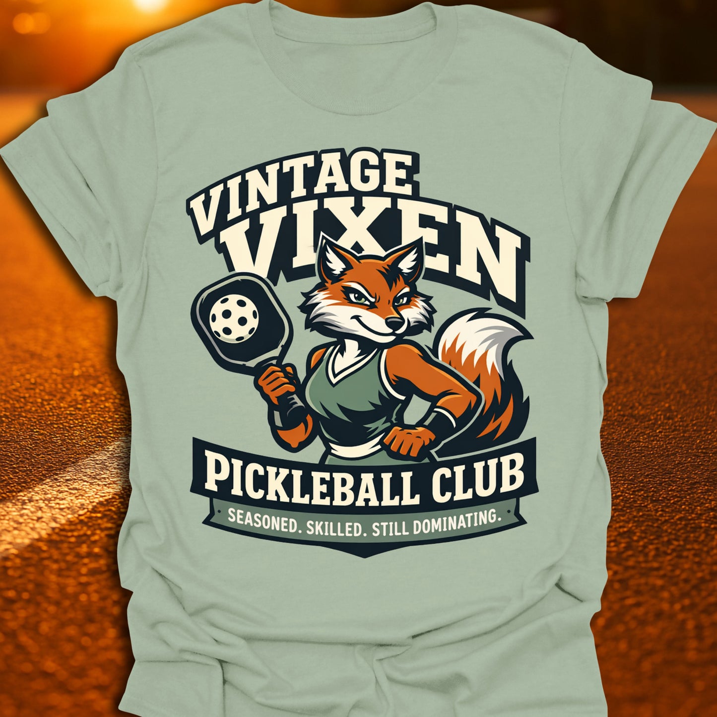 Vintage Vixen 2 Pickleball T-Shirt