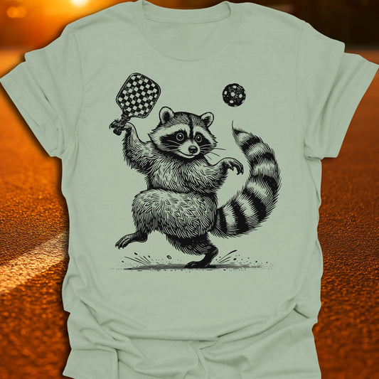 Raccoon Pickleball T-Shirt