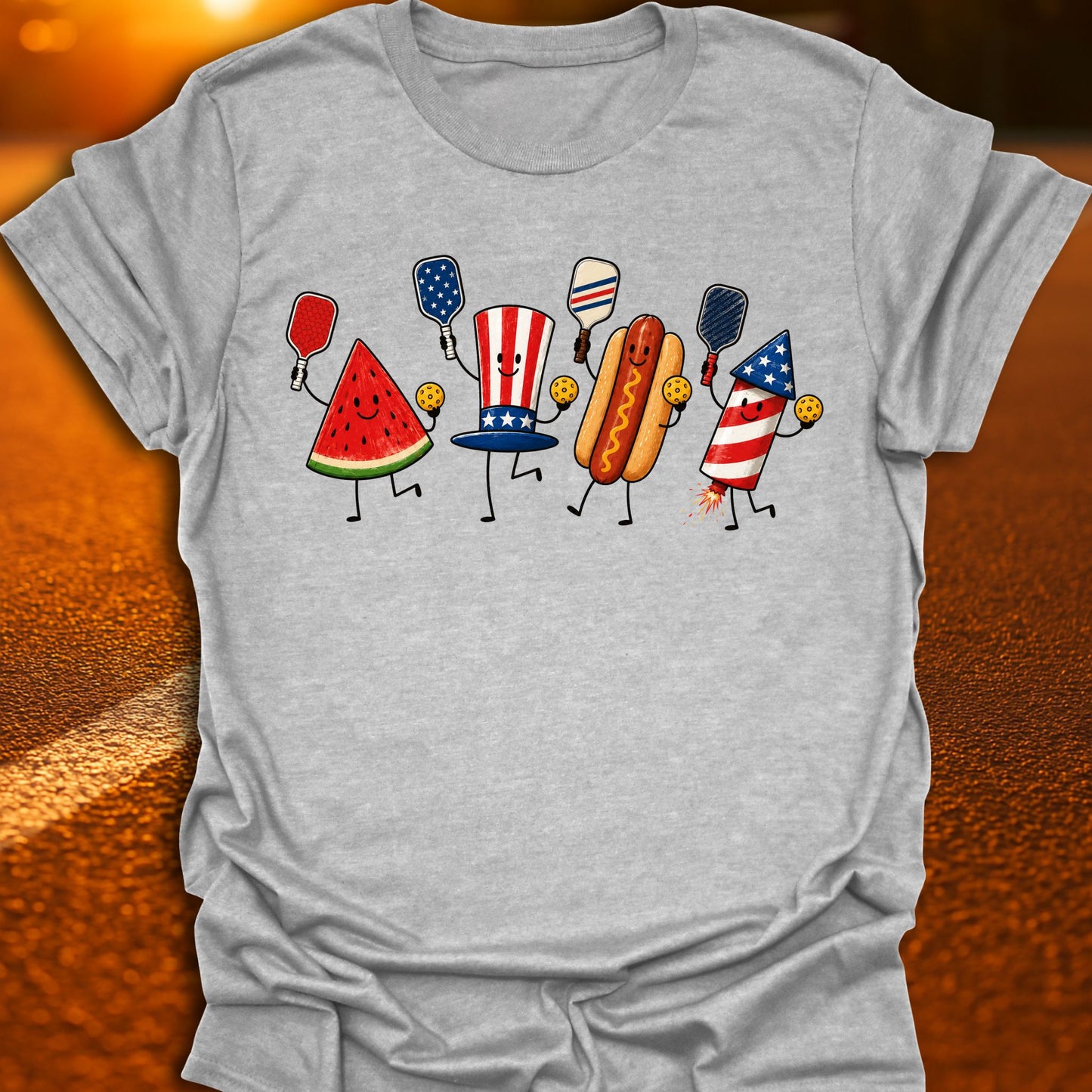 Patriot Party Pickleball T-Shirt