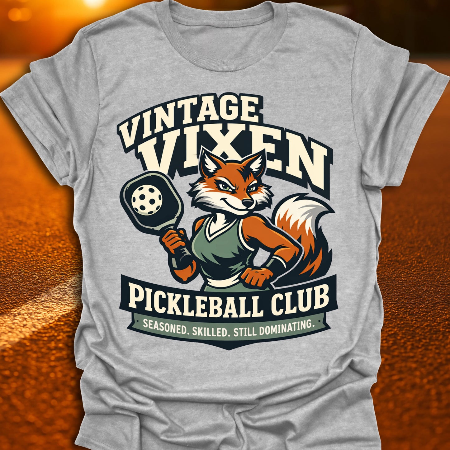 Vintage Vixen 2 Pickleball T-Shirt
