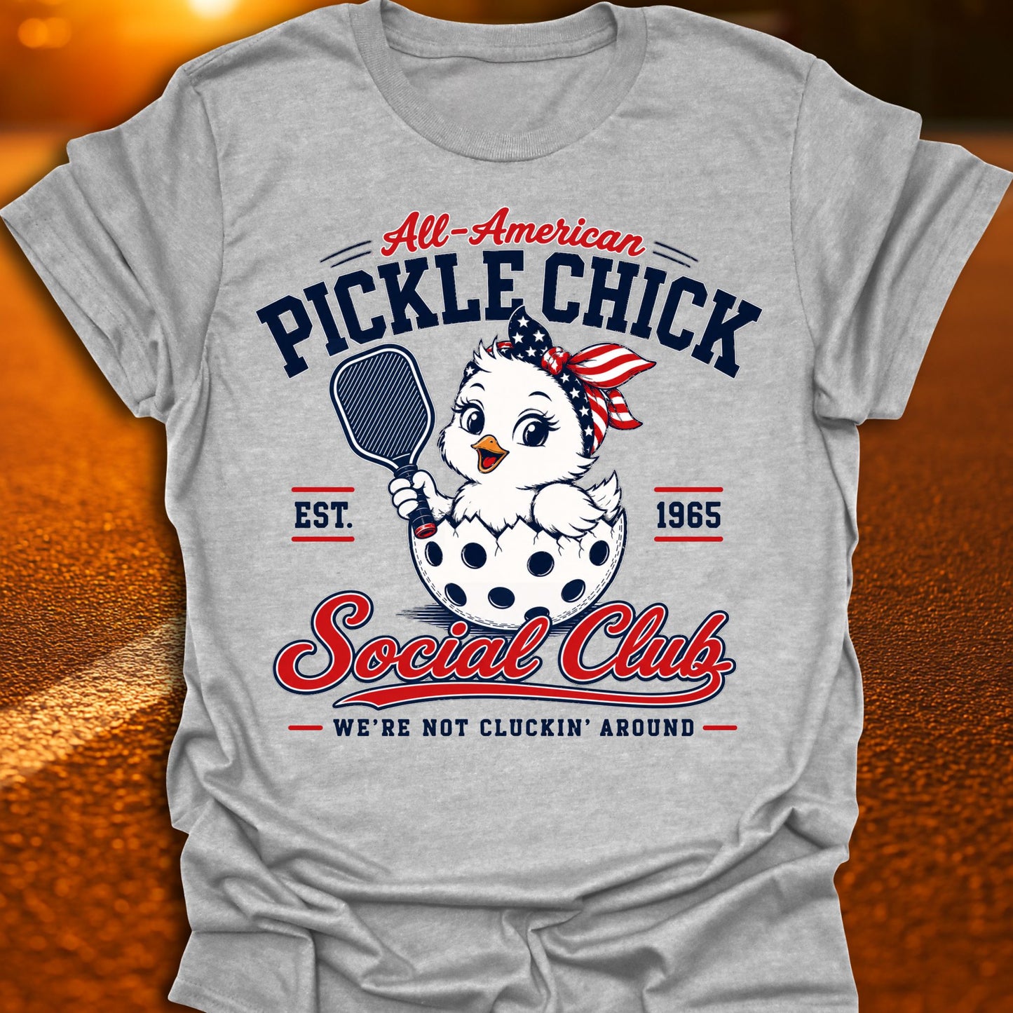 All-American Pickle Chick Social Club T-Shirt