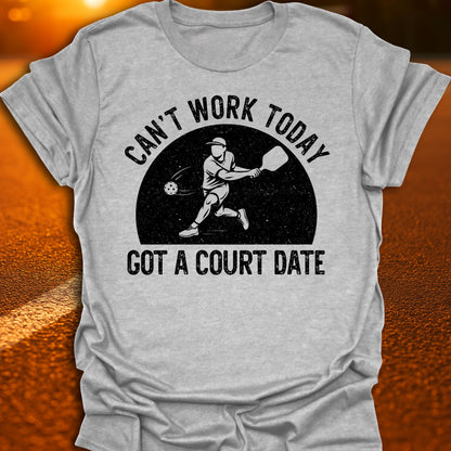 Court Date Pickleball T-Shirt