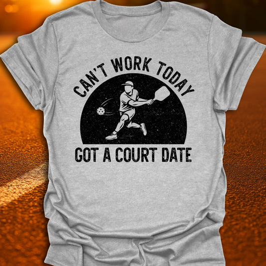 Court Date Pickleball T-Shirt
