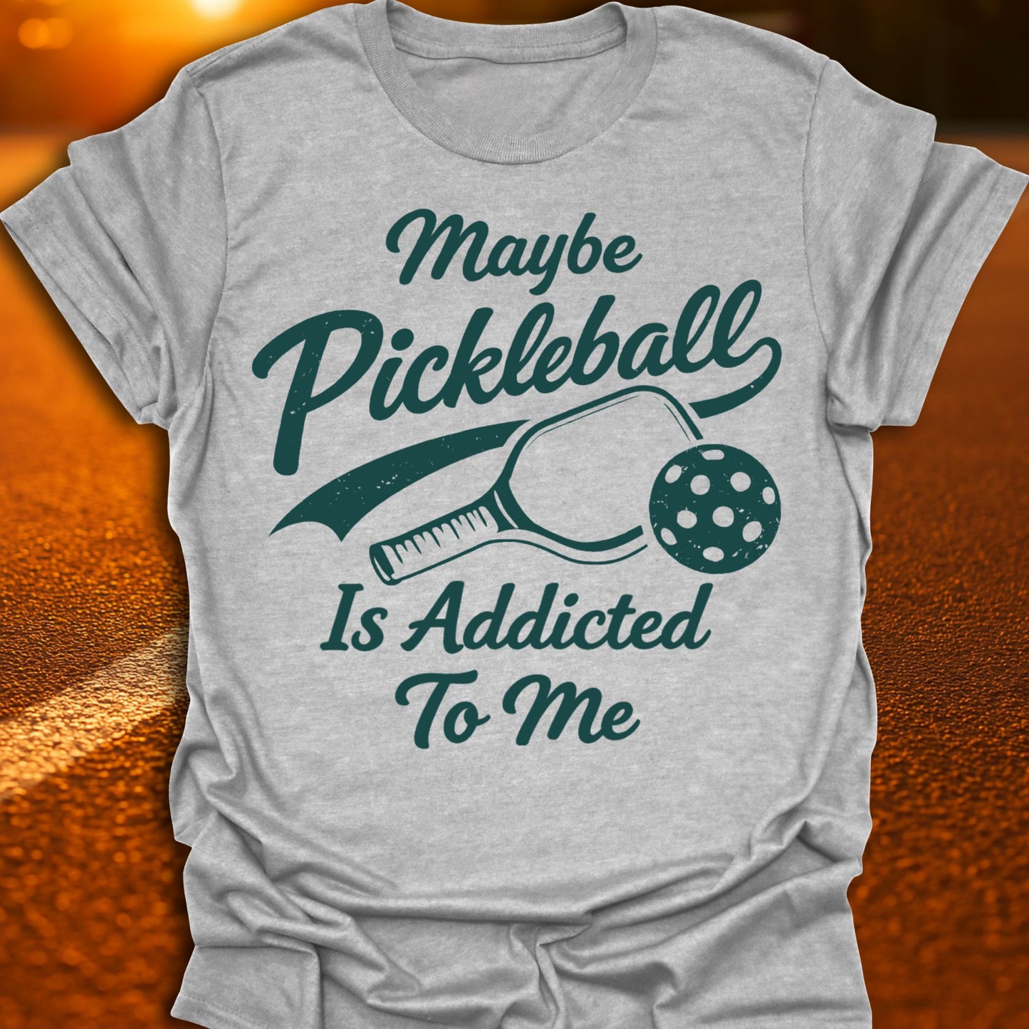 Addicted To Me Vintage Pickleball T-Shirt