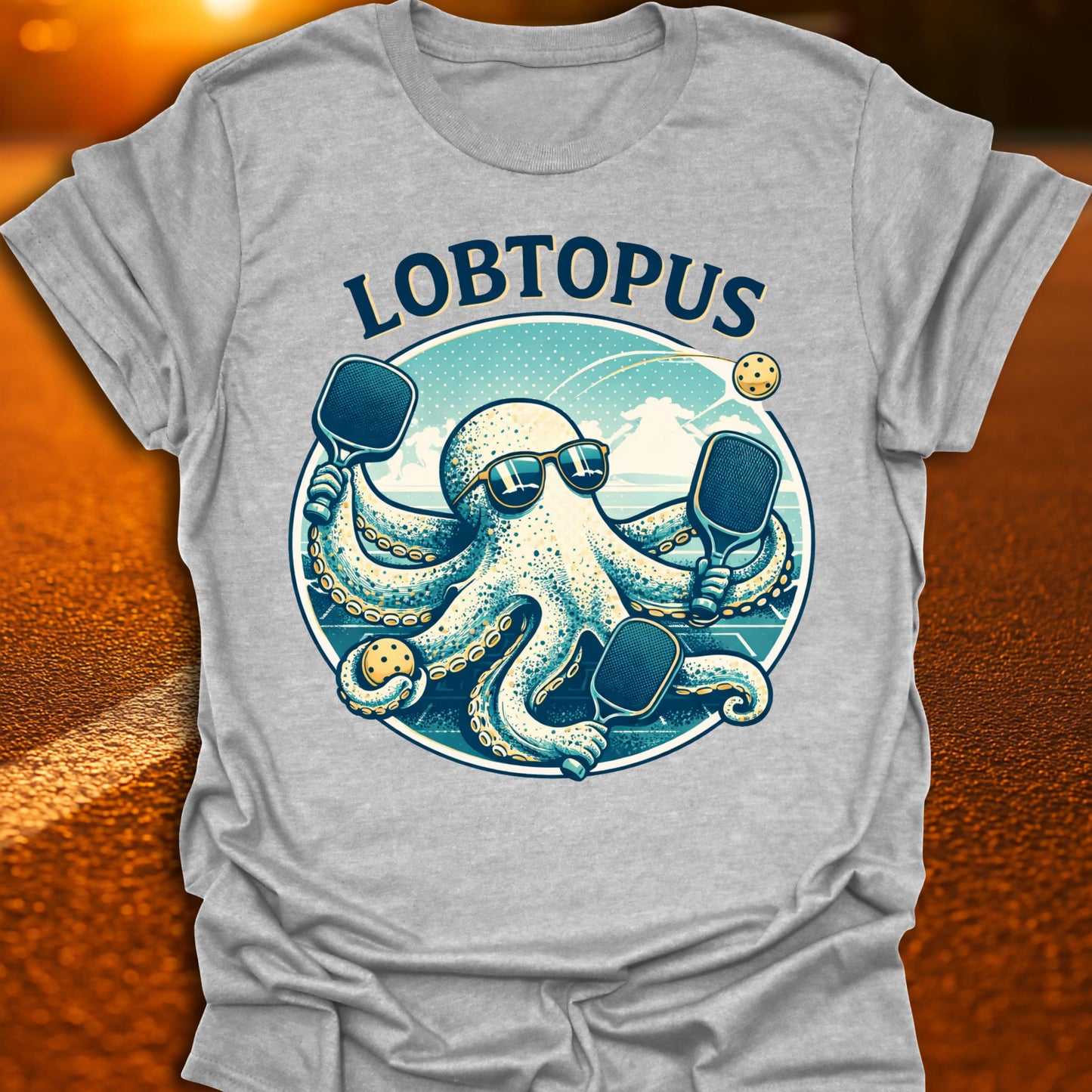 Lobtopus Pickleball T-Shirt