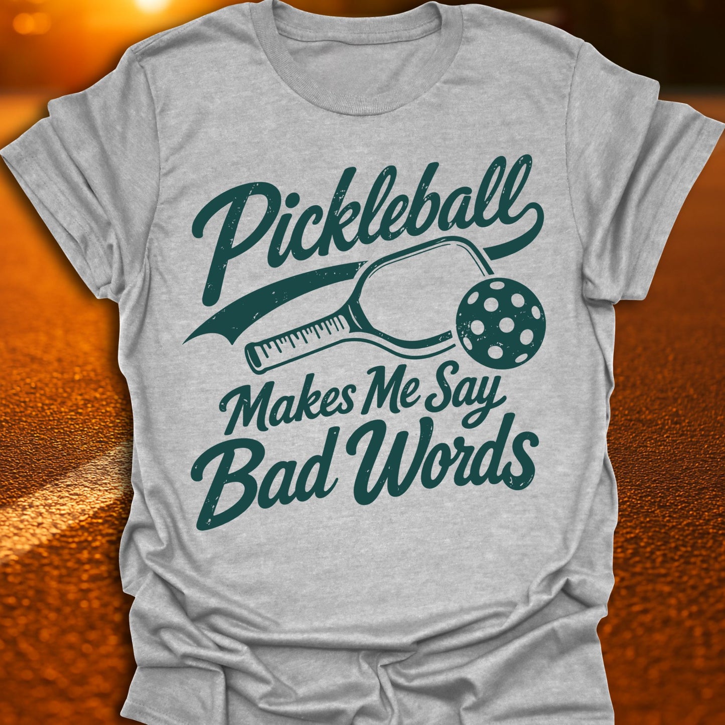 Bad Words Vintage Pickleball T-Shirt