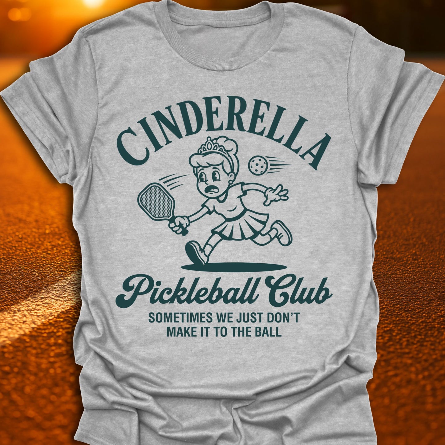 Cinderella Pickleball Club T-Shirt
