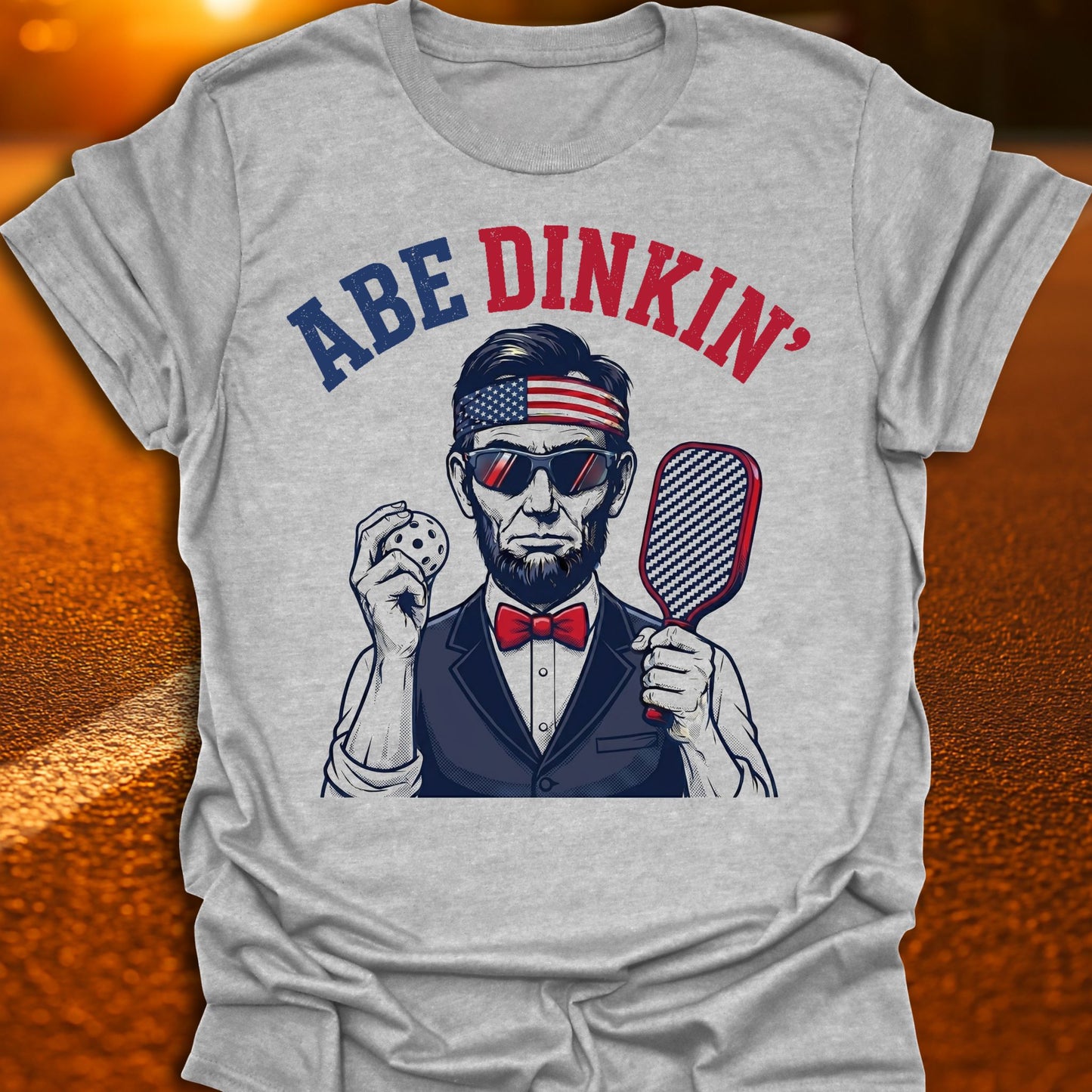 Abe Dinkin' Pickleball T-Shirt