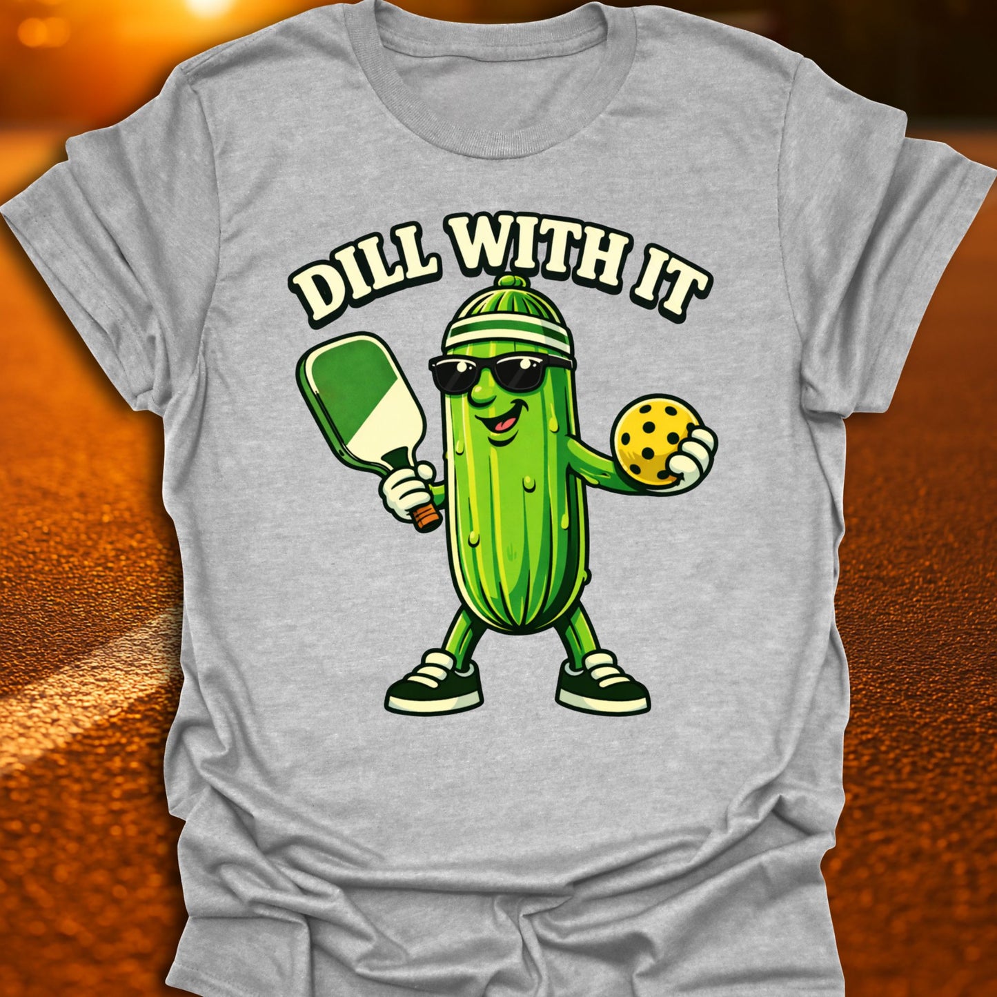 Dill With It Pickleball T-Shirt