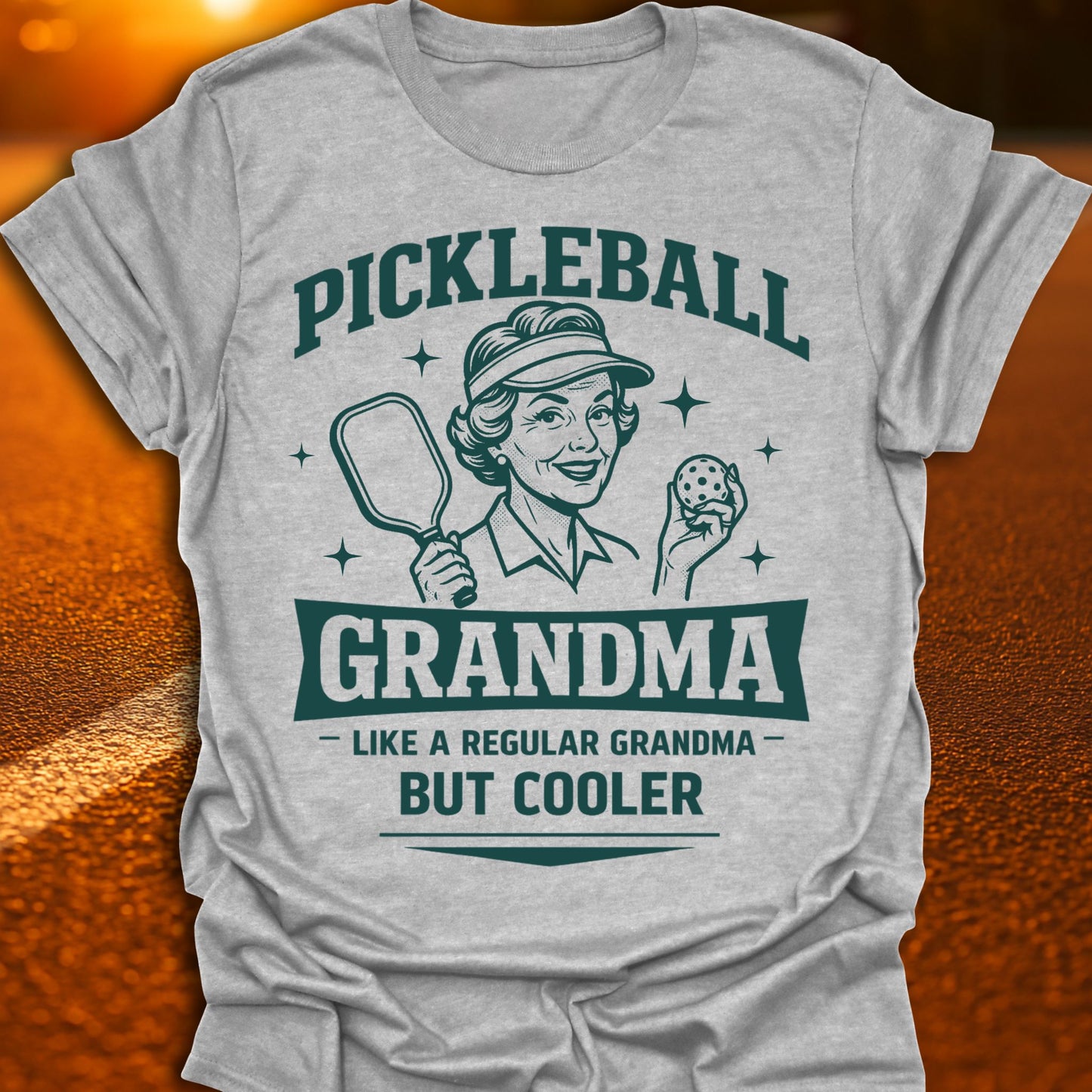 Cool Pickleball Grandma T-Shirt