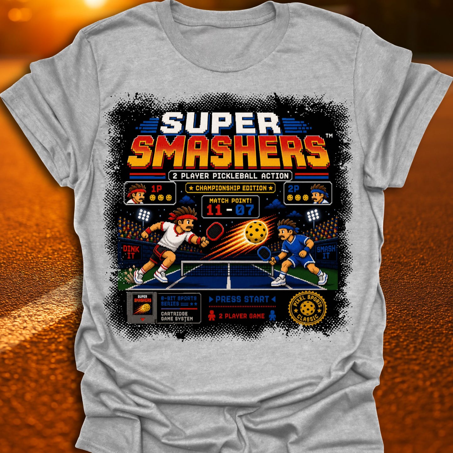 Super Smashers Pickleball T-Shirt
