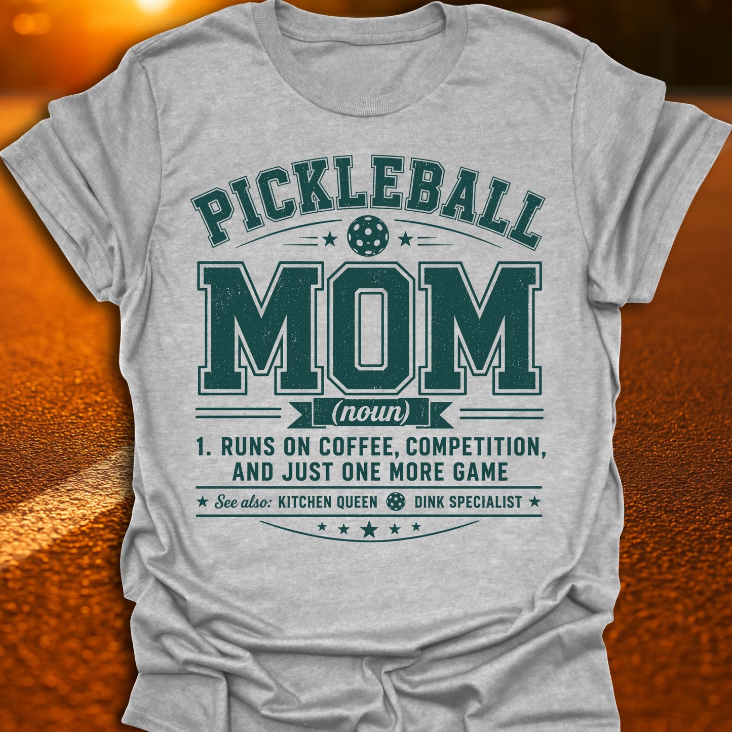 Pickleball Mom Definition T-Shirt