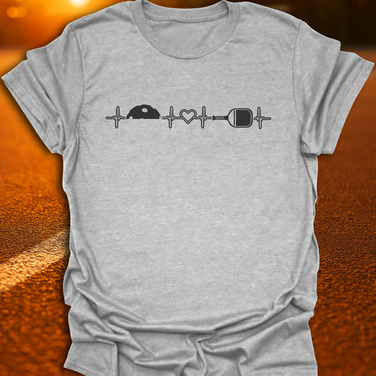 Pickleball Heartbeat T-Shirt