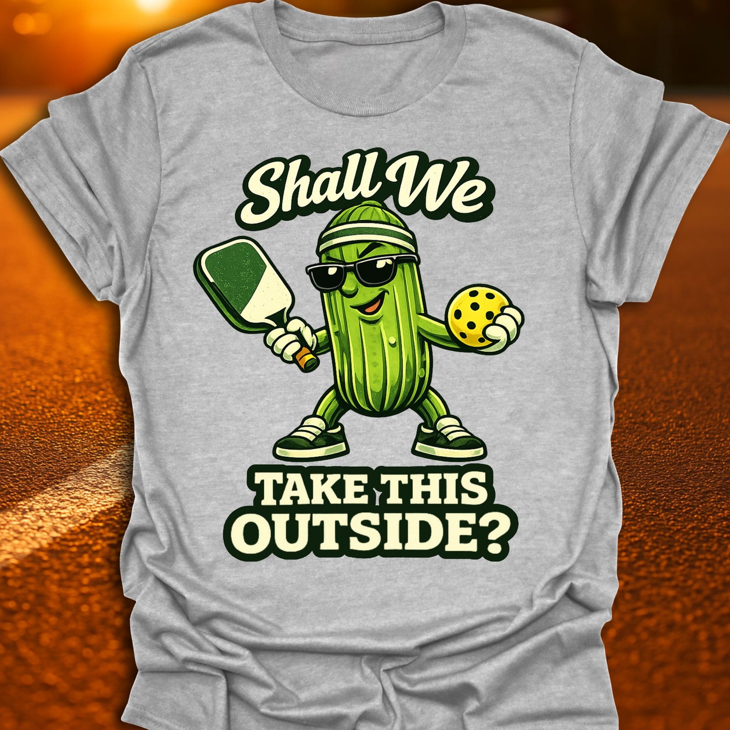 Take This Outside Pickleball T-Shirt