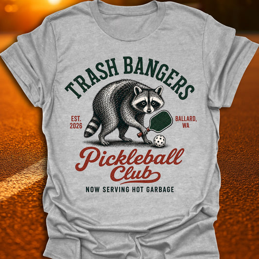 Trash Bangers Pickleball Club Jimothy T-Shirt
