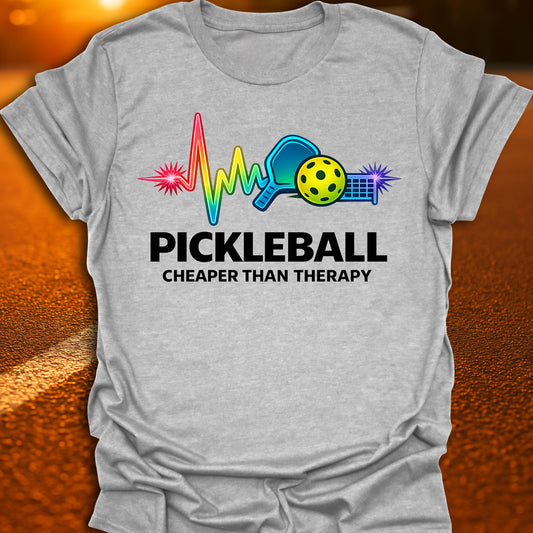 Cheaper Than Therapy Pickleball T-Shirt