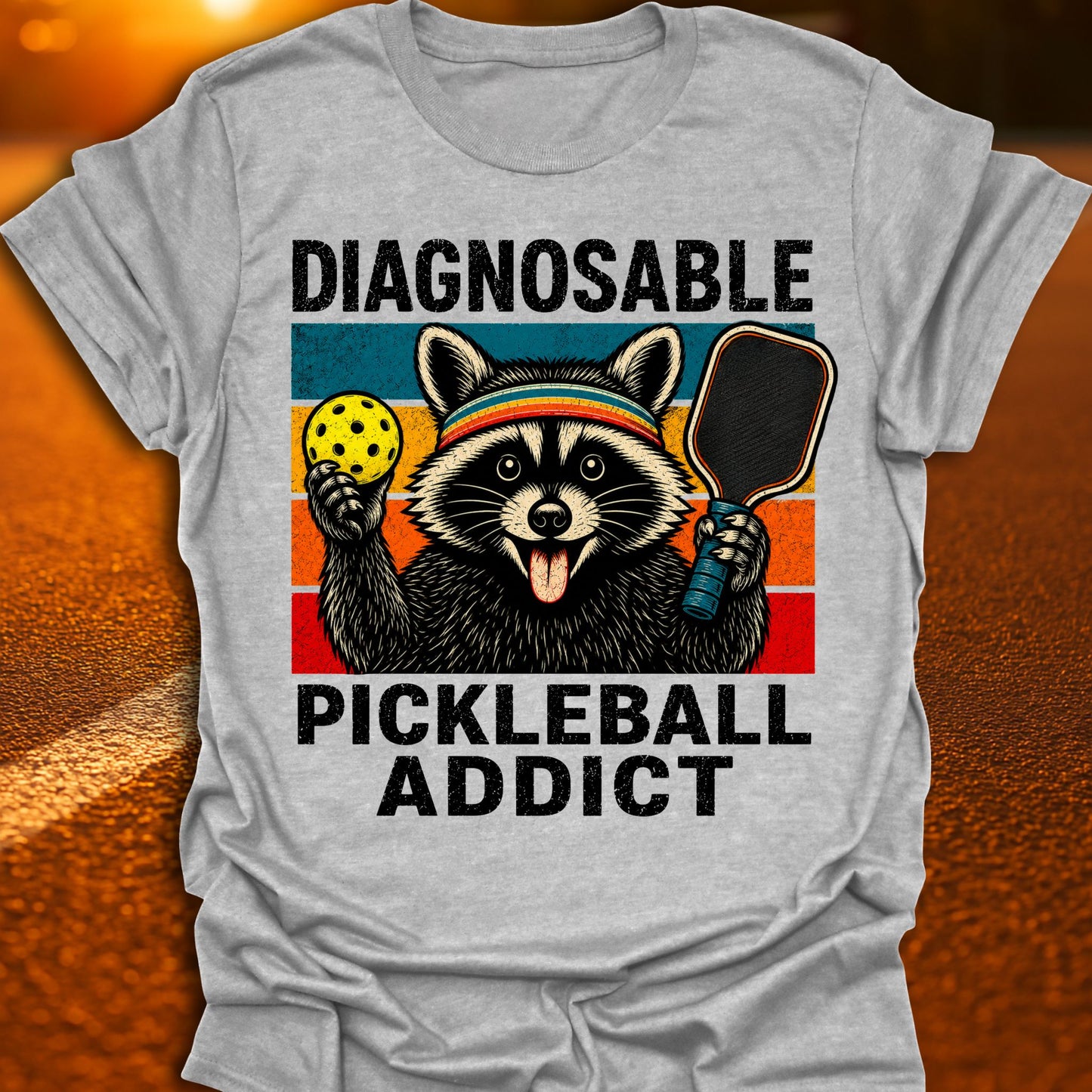 Diagnosable Pickleball Addict T-Shirt