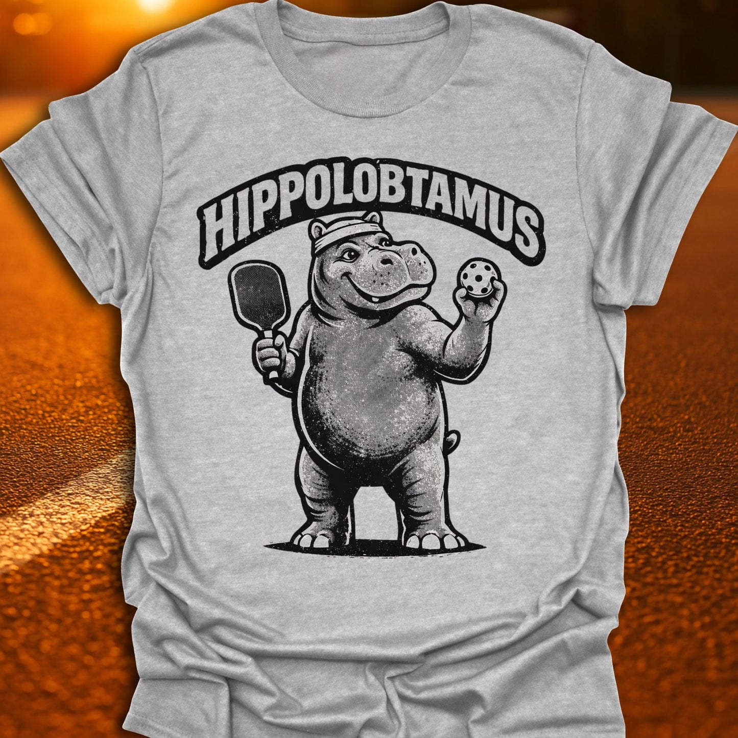 HippoLOBtamus 2 Pickleball T-Shirt