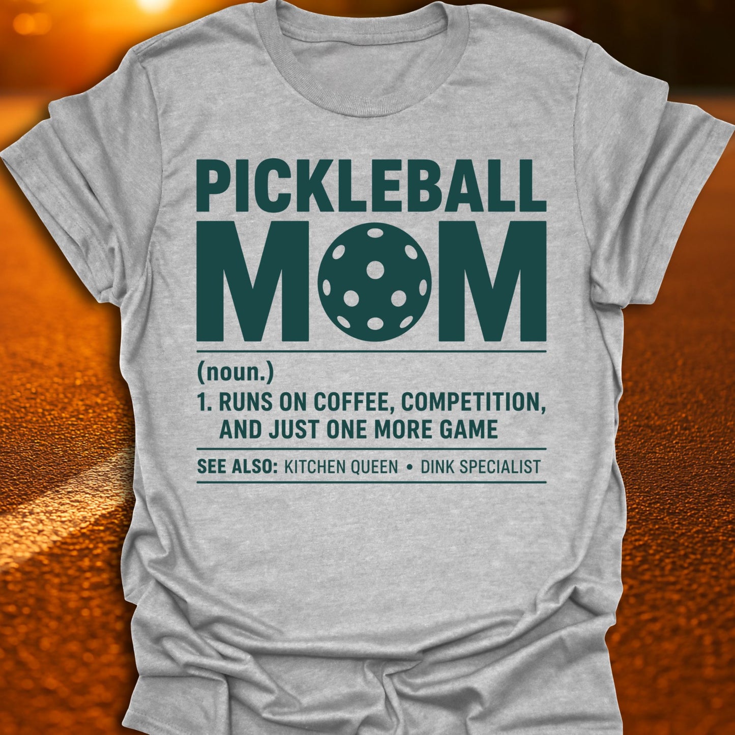 Pickleball Mom Definition T-Shirt