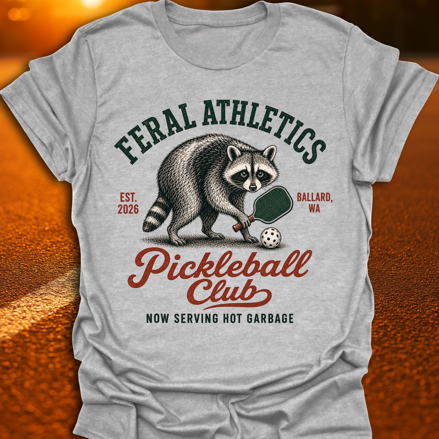 Feral Athletics Jimothy Pickleball T-Shirt