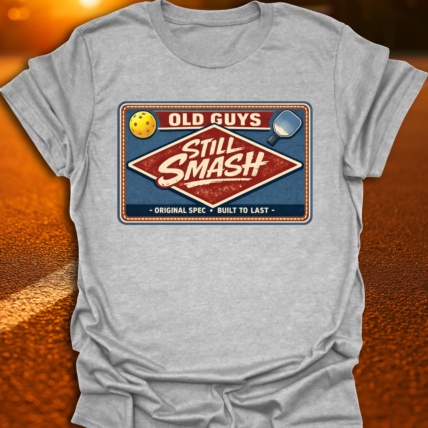 Old Guys Still Smash Pickleball T-Shirt