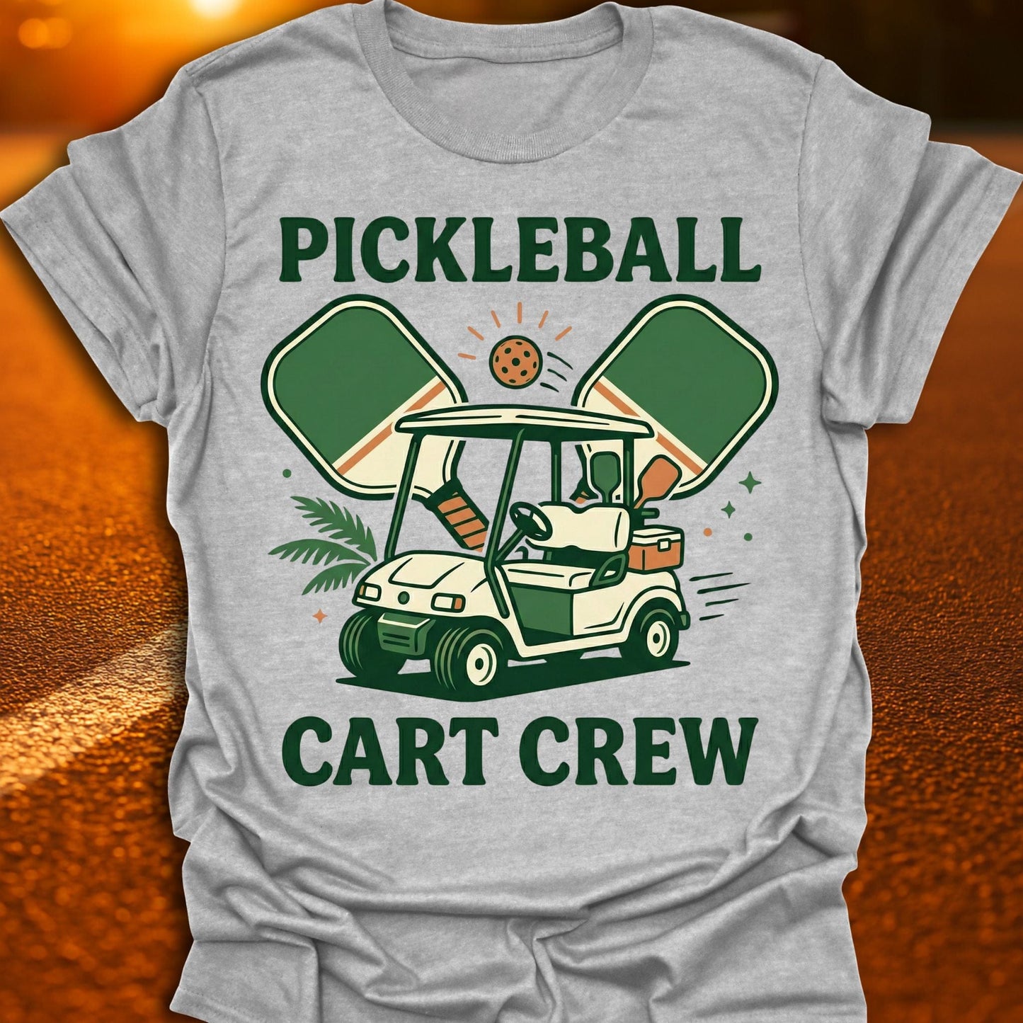 Cart Crew Pickleball T-Shirt