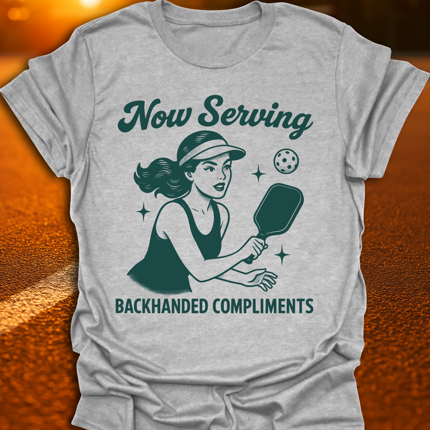 Backhanded Compliments Pickleball T-Shirt