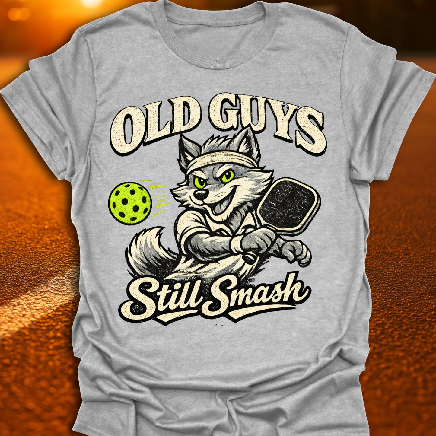 Old Guys Still Smash Pickleball T-Shirt