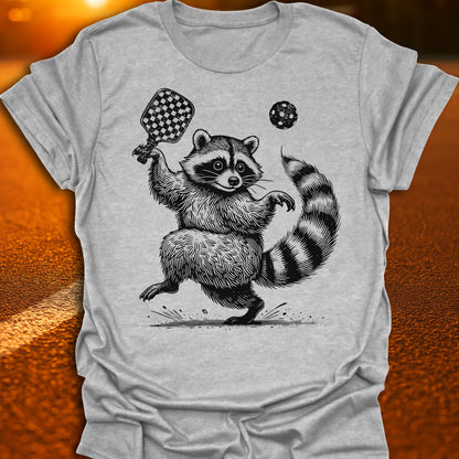 Raccoon Pickleball T-Shirt
