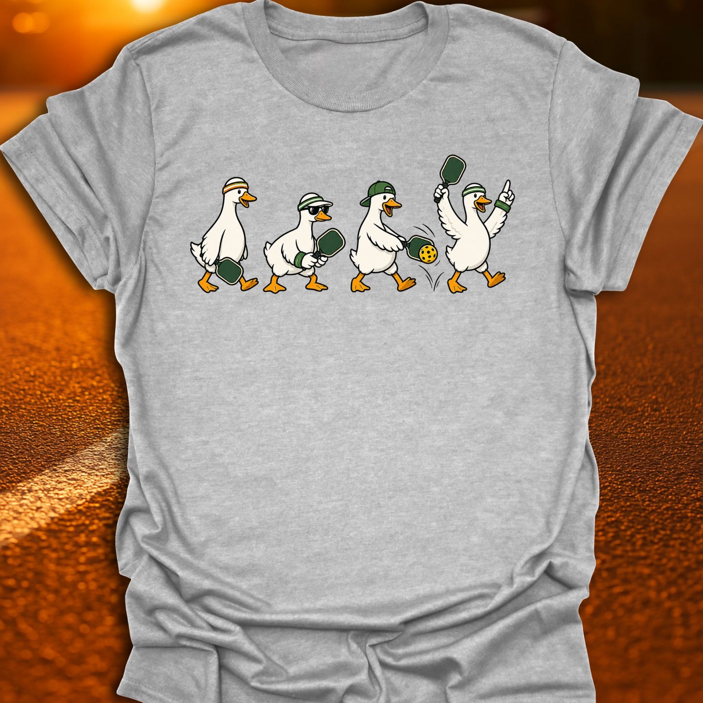 4 Geese Pickleball T-Shirt