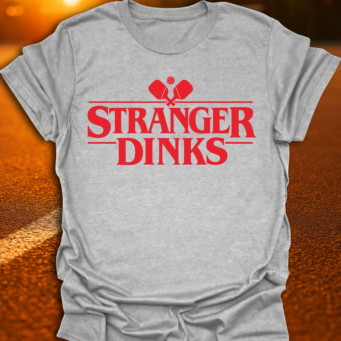 Stranger Dinks Pickleball T-Shirt