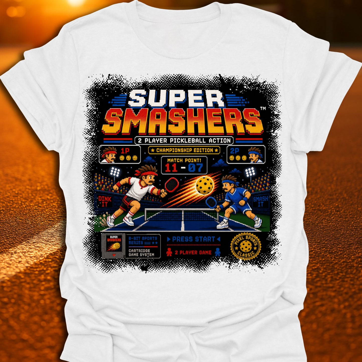 Super Smashers Pickleball T-Shirt