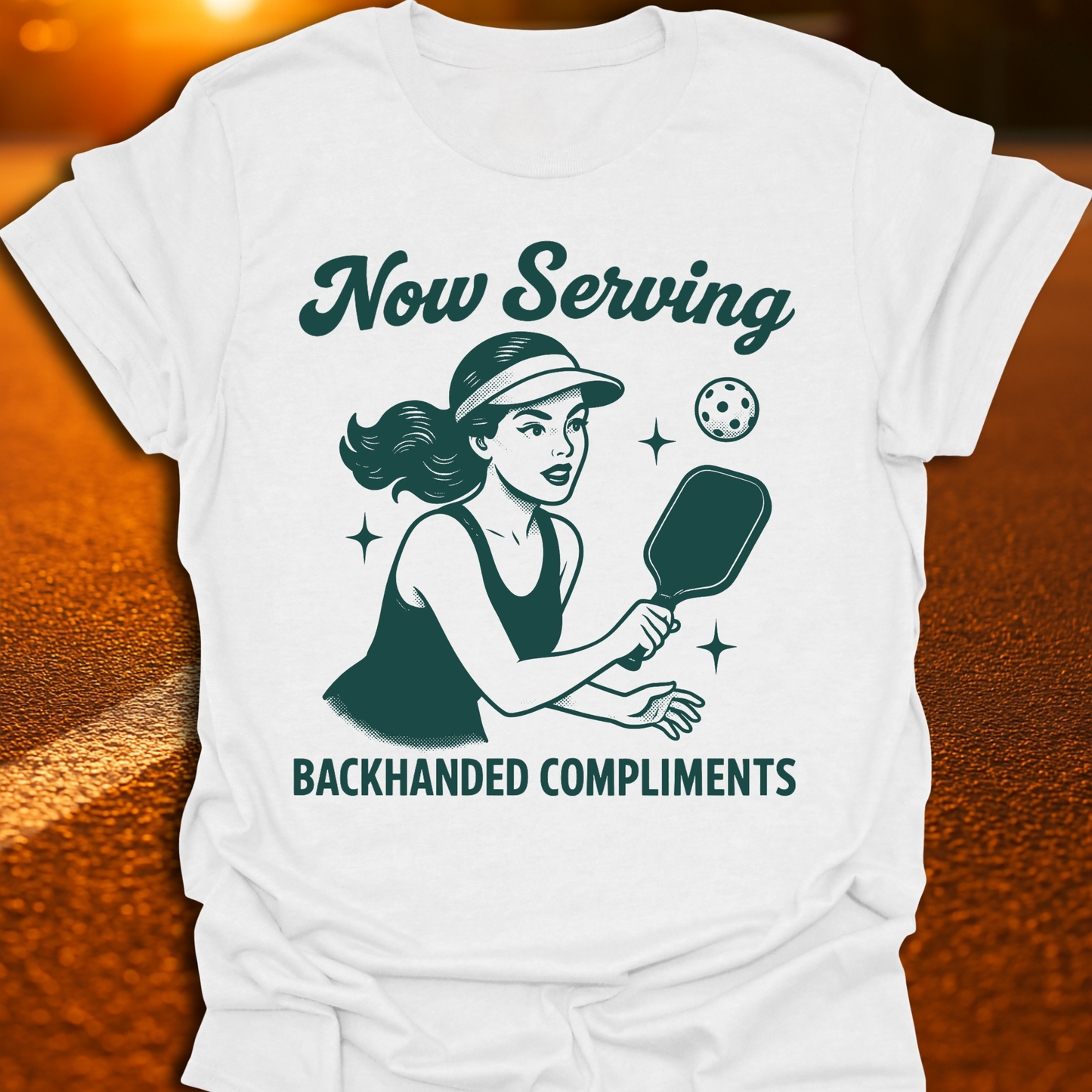 Backhanded Compliments Pickleball T-Shirt