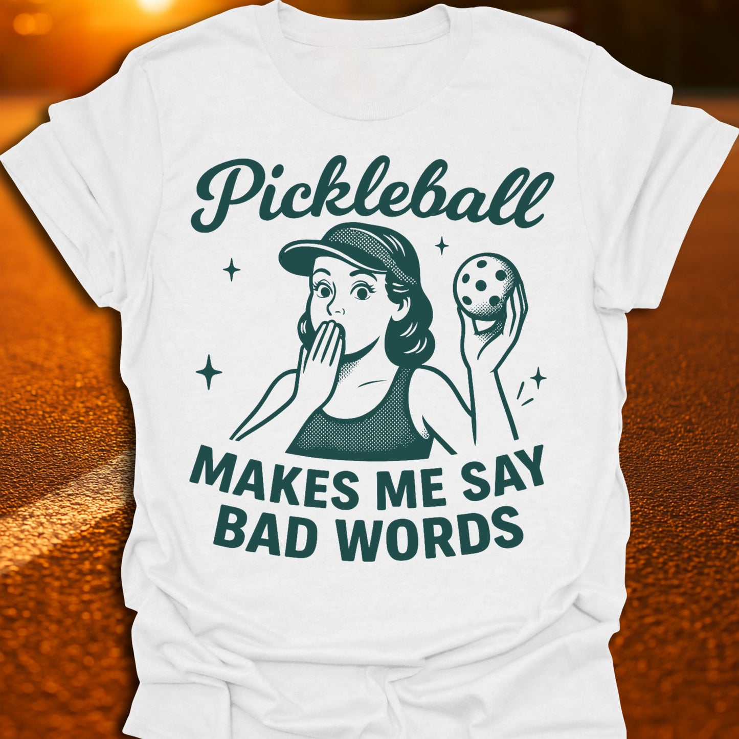 Bad Words Pickleball T-Shirt