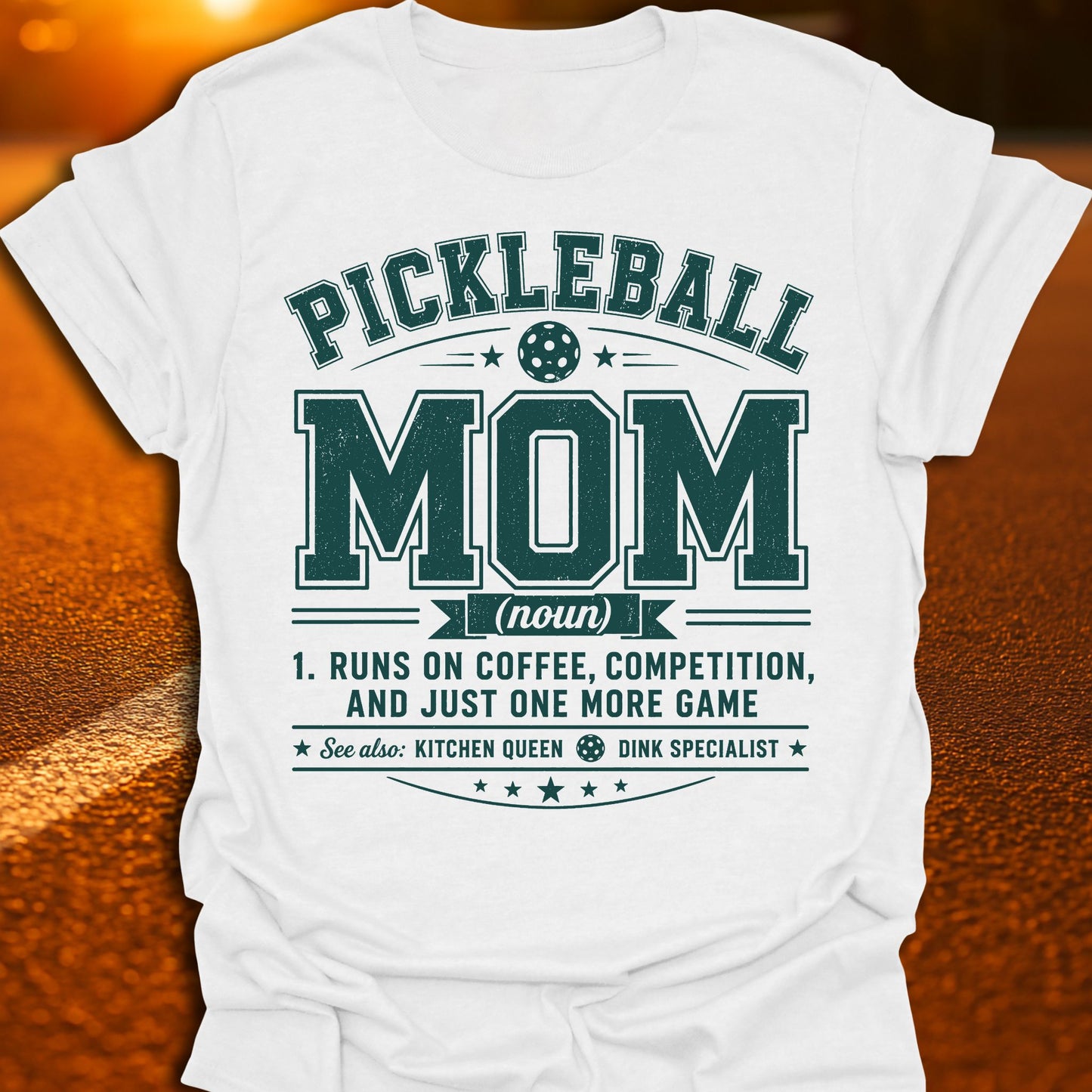 Pickleball Mom Definition T-Shirt