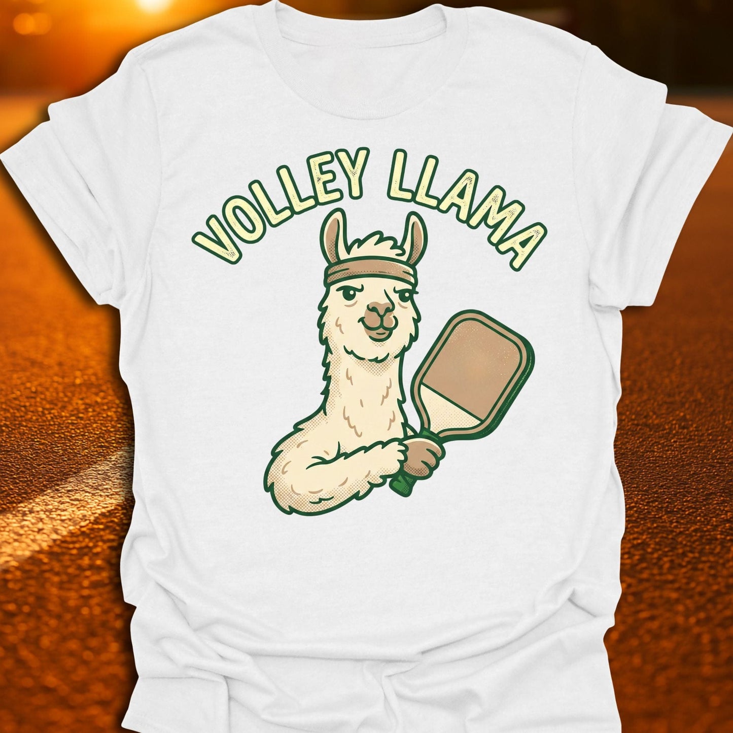 Volley Llama Pickleball T-Shirt