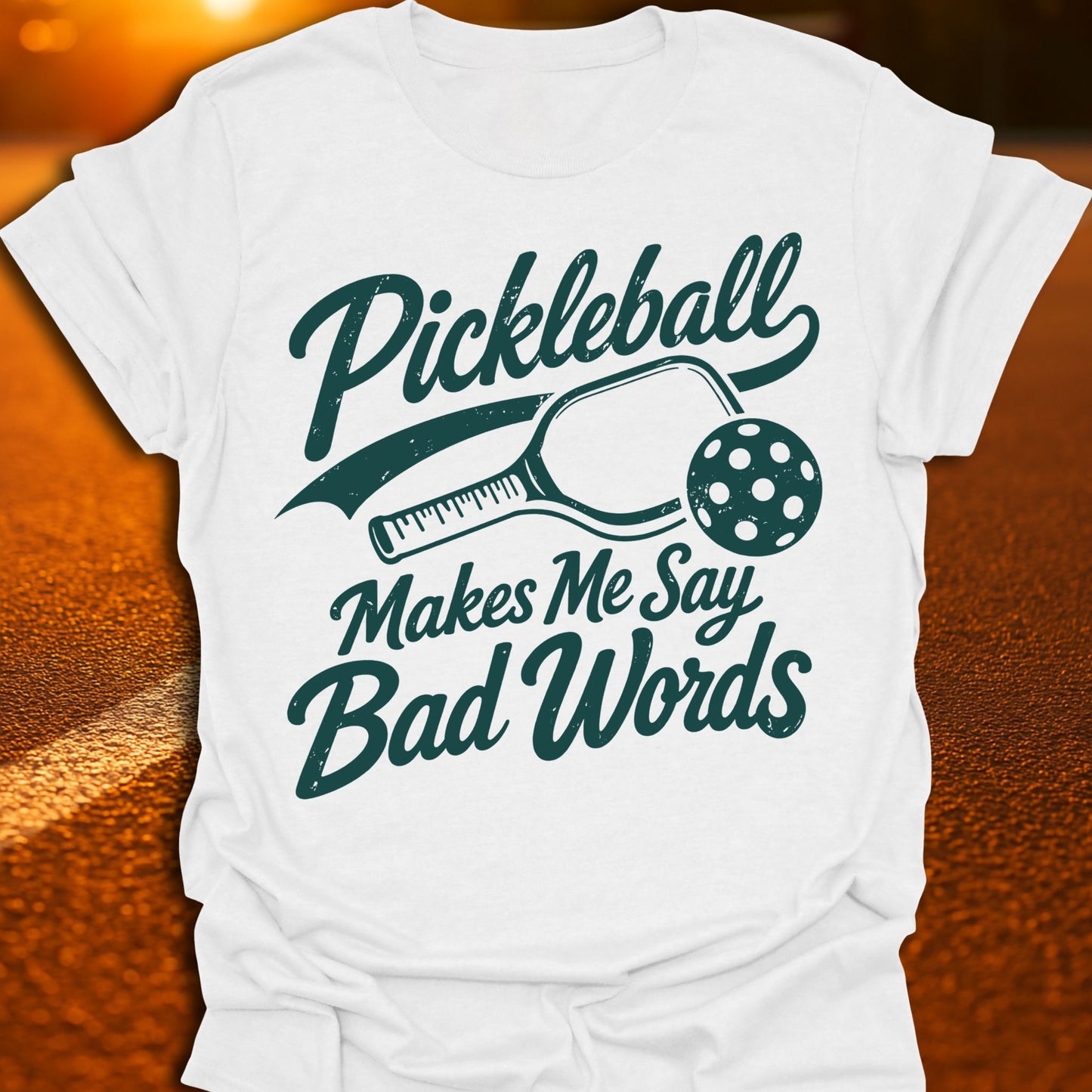 Bad Words Vintage Pickleball T-Shirt