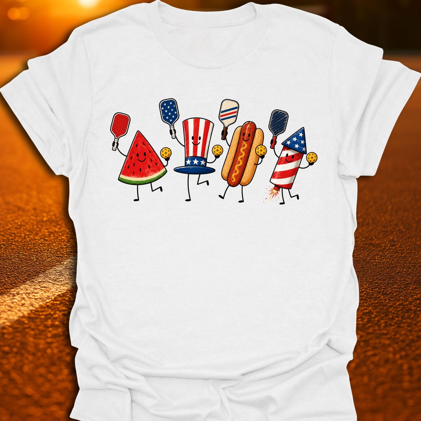 Patriot Party Pickleball T-Shirt