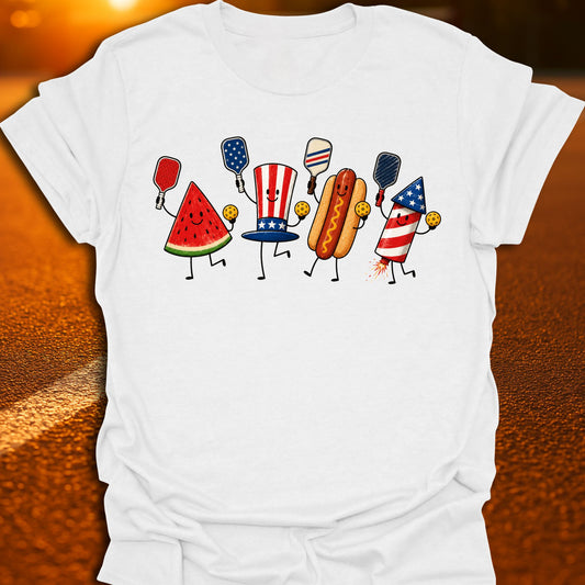 Patriot Party Pickleball T-Shirt