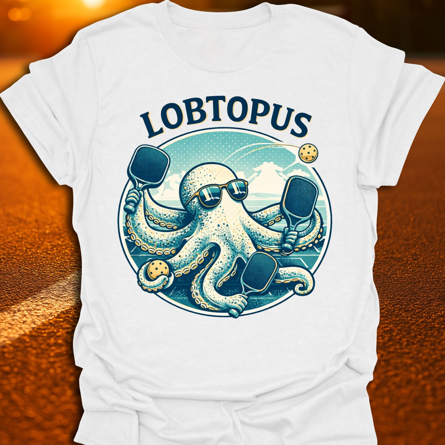 Lobtopus Pickleball T-Shirt
