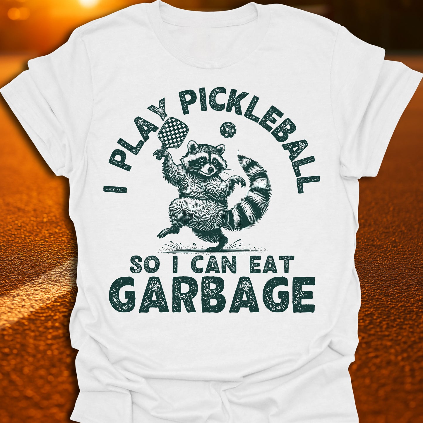 Eat Garbage Pickleball T-Shirt