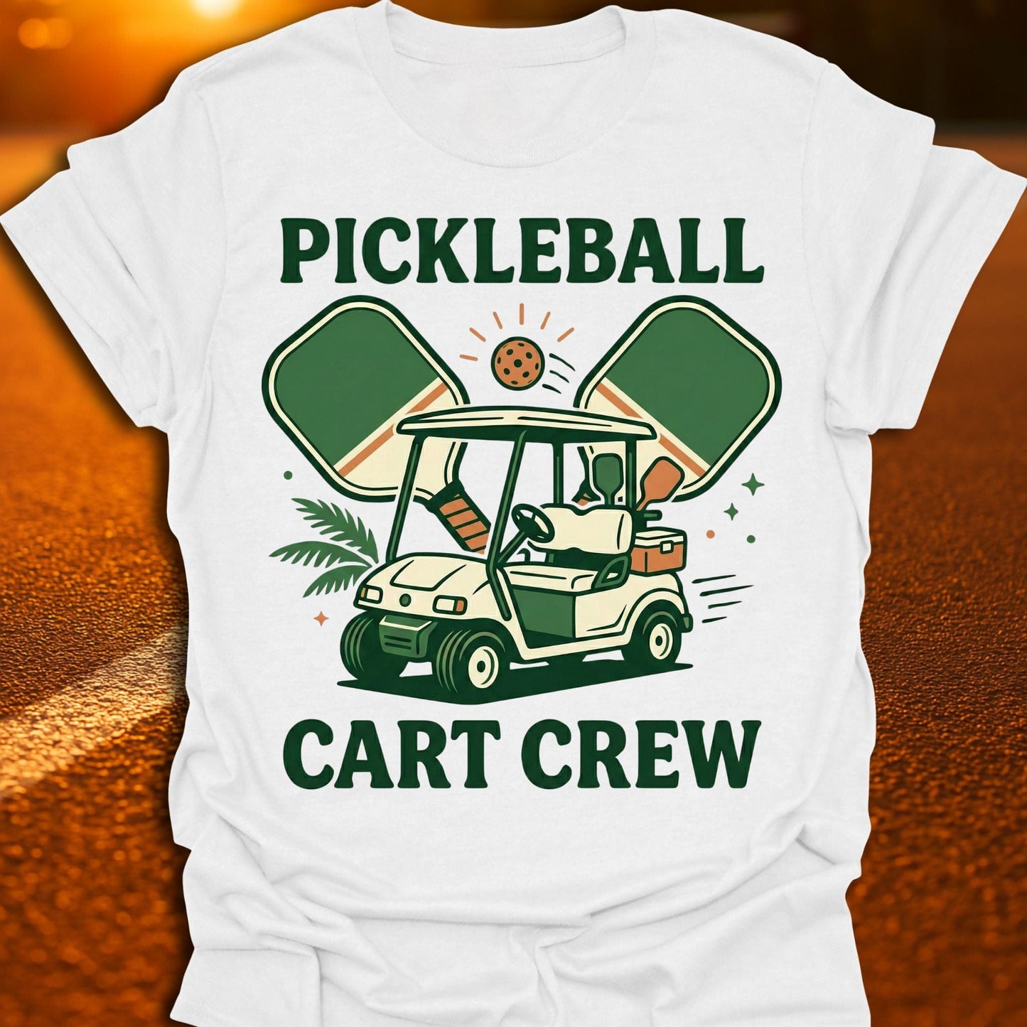 Cart Crew Pickleball T-Shirt