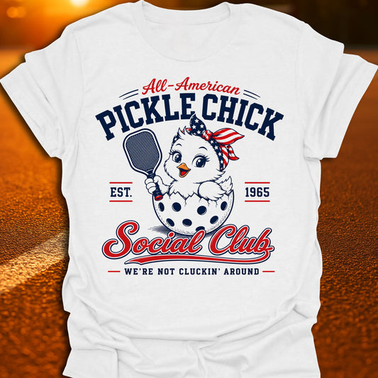 All-American Pickle Chick Social Club T-Shirt