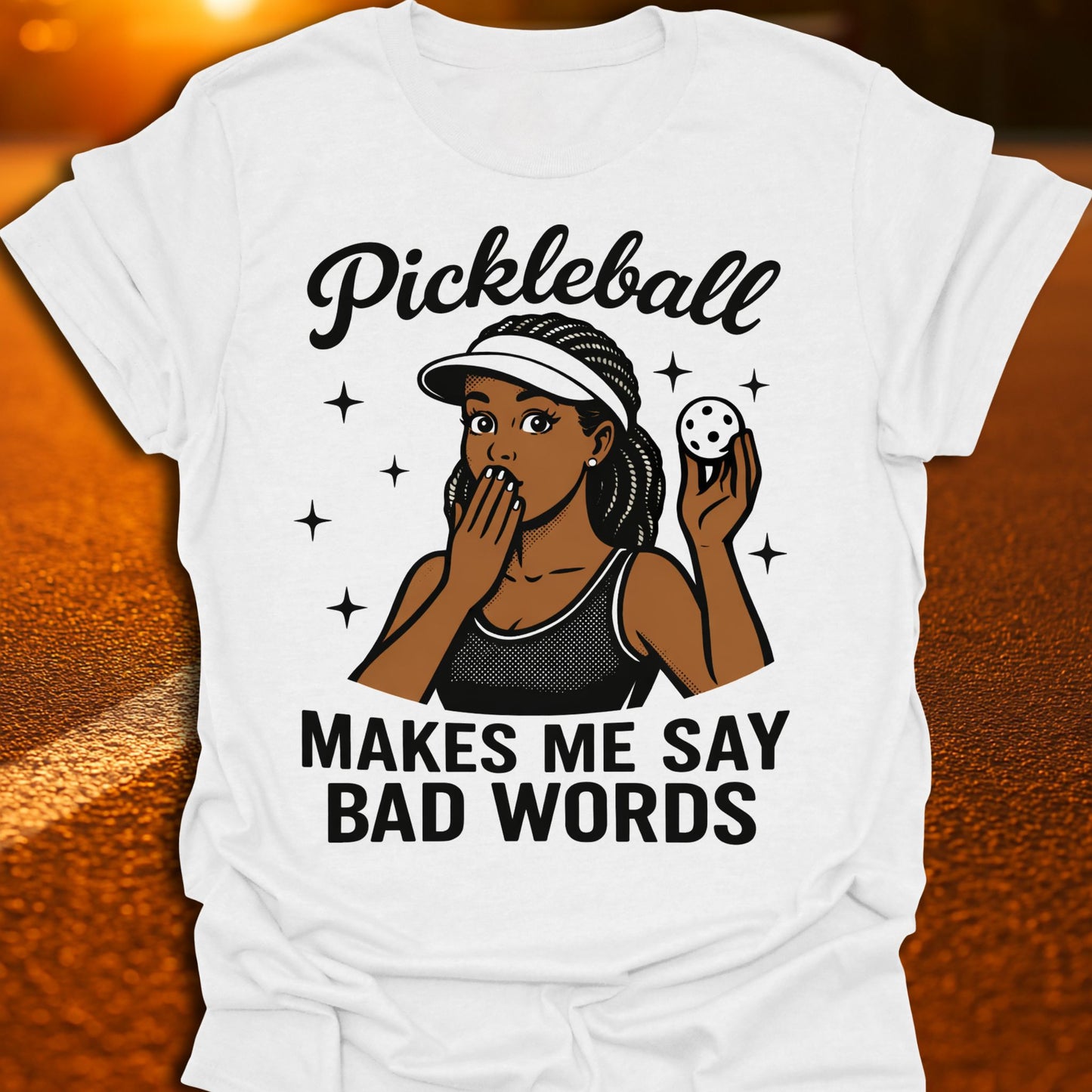 Bad Words Pickleball T-Shirt