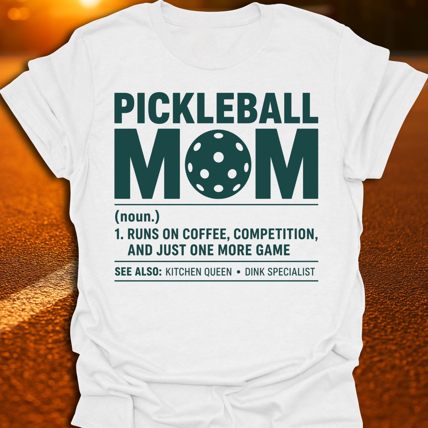 Pickleball Mom Definition T-Shirt