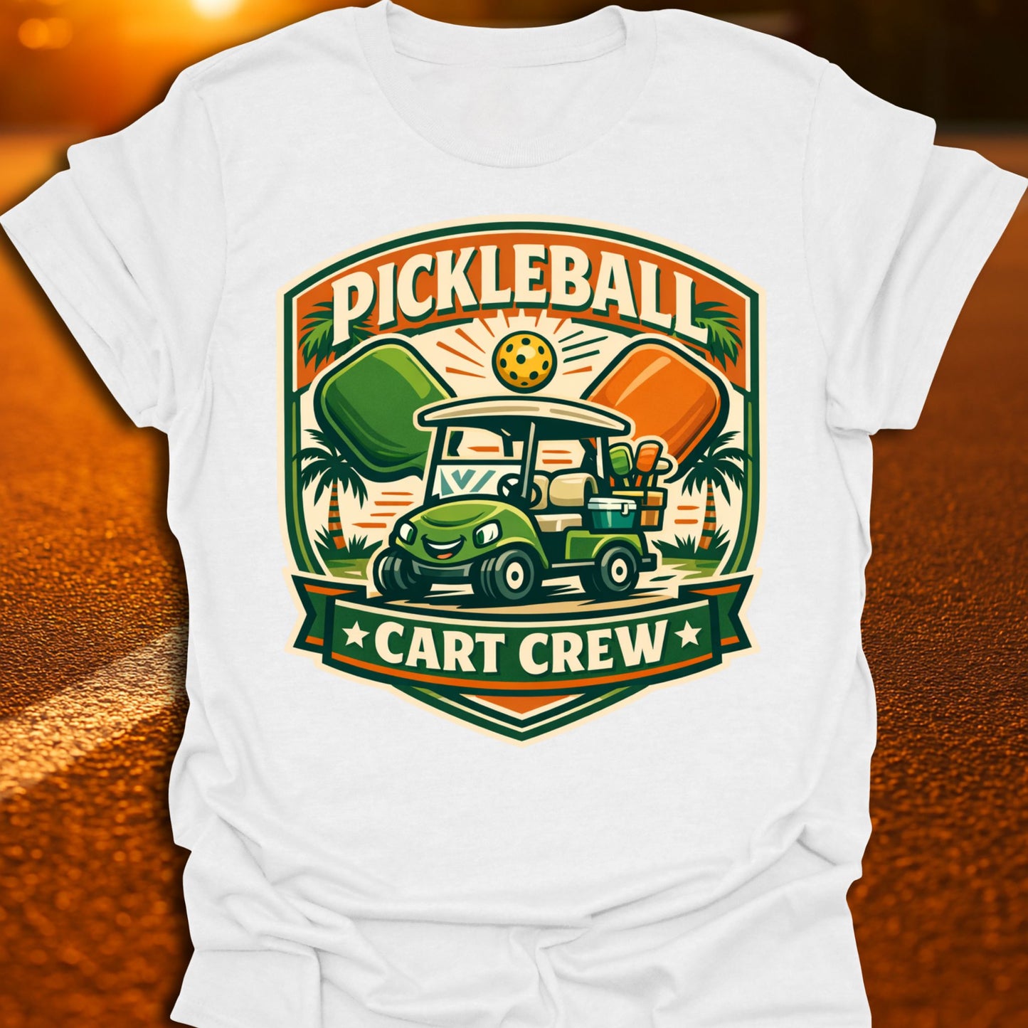 Cart Crew Pickleball T-Shirt