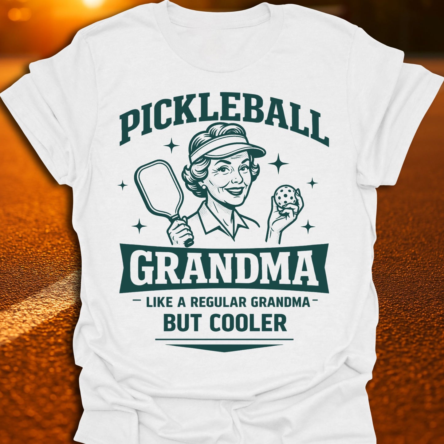 Cool Pickleball Grandma T-Shirt