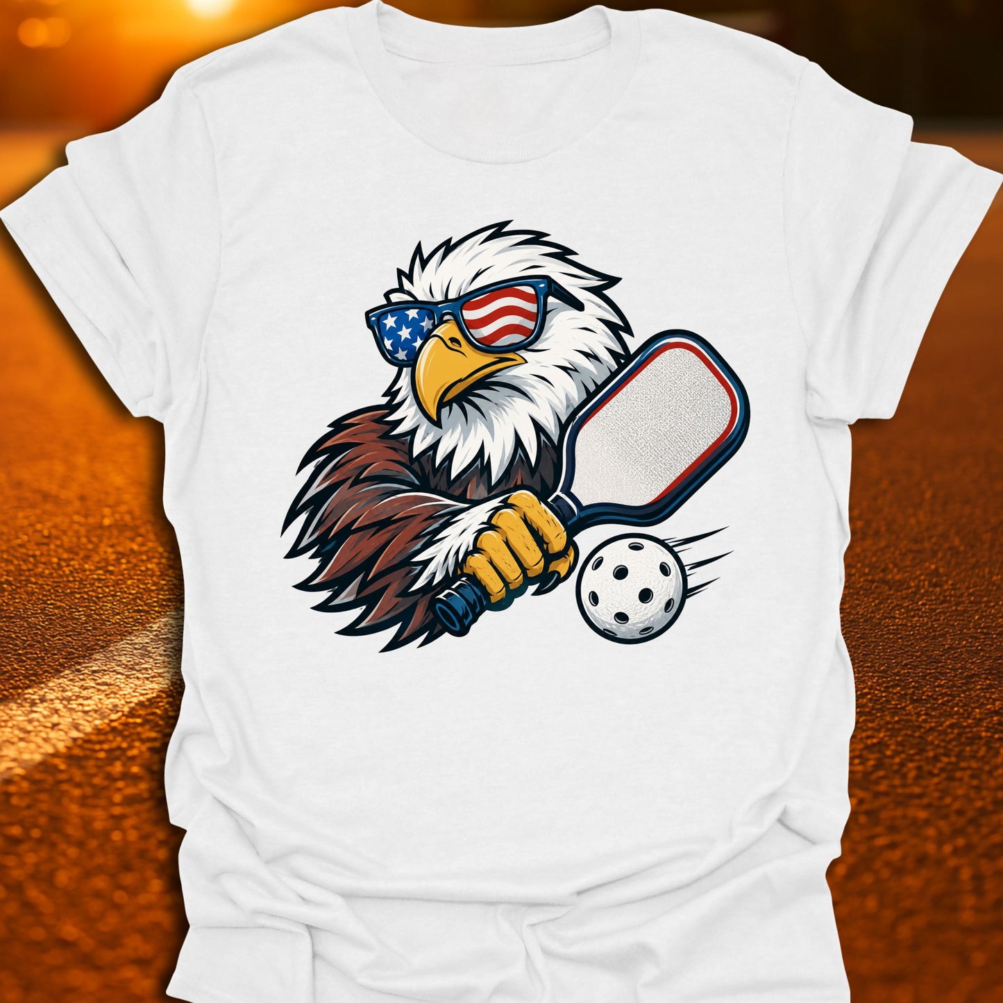 Patriot Eagle Pickleball T-Shirt