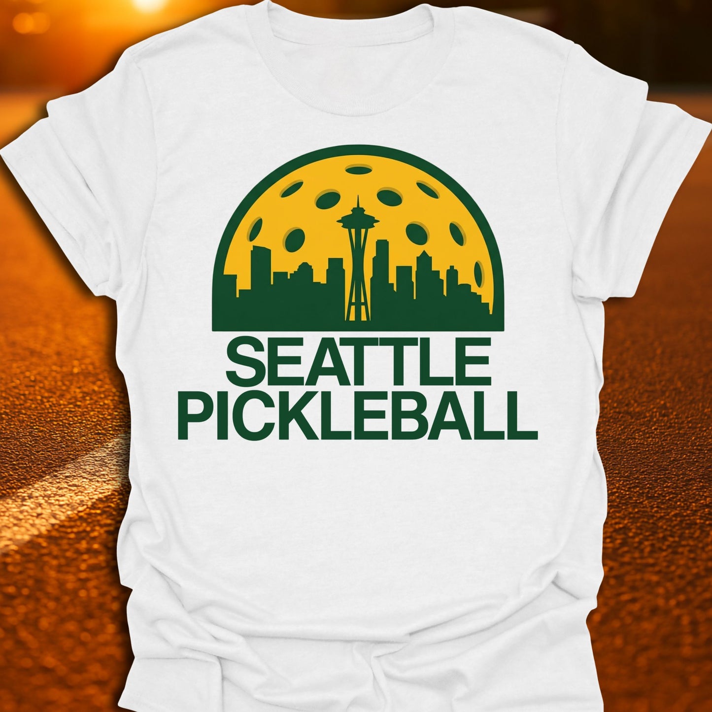 Seattle Throwback Pickleball T-Shirt