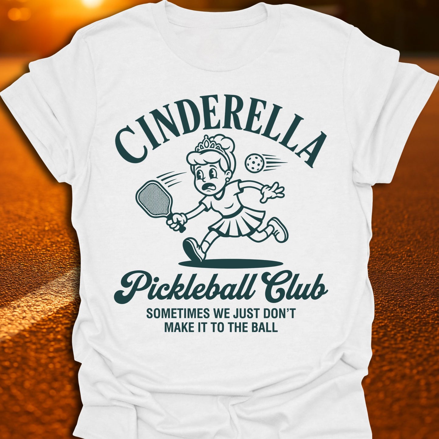 Cinderella Pickleball Club T-Shirt